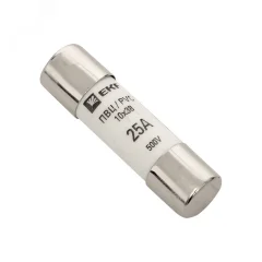 Плавкая вставка цилиндрическая ПВЦ (10х38) 25А EKF pvc-10x38-25