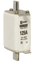 Плавкая вставка ППН-33 160/125А габарит 00 EKF fus-33/160/125
