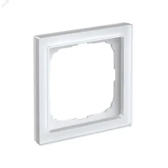 ARTGALLERY PURE 1-постовая РАМКА, ОРГАНИЧЕСКОЕ СТЕКЛО БЕЛЫЙ Systeme Electric GAL320101