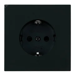 Розетка 1-местная с защитной шторкой с/з (механизм), , 250В, 16А, серия Мия, RST16-3110-05, ч STEKKE