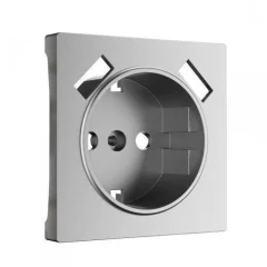 Накладка для розетки USB (серебряный матовый) W1179565 Werkel a063623