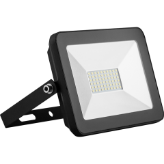 Прожектор светодиодный, 2835SMD, 30W 6400K AC230V/50Hz IP65, черный в компактном корпусе, SFL90-30 S