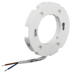 Патрон потолочный GX53 пластик белый IEK EPP42-04-01-K01