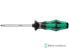 355 SK PZ Отвёртка крестовая, с шестигранным стержнем, PZ 2 x 100 мм Wera WE-009342