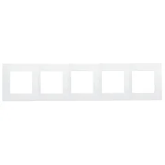Etika Белый Рамка 5-ая Legrand 672505