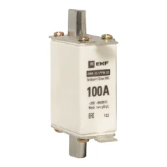 Плавкая вставка ППН-33 100/100А габарит 00С EKF fus-33/100