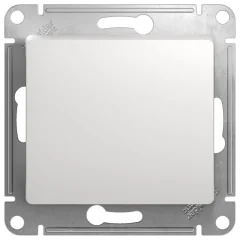 GLOSSA 1-клавишный ВЫКЛЮЧАТЕЛЬ, сх.1, 10АХ, механизм, БЕЛЫЙ Systeme Electric GSL000111