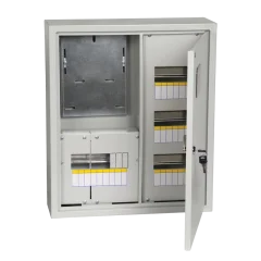 TITAN Корпус метал. ЩУРн-3/24 (560х480х165) IP31 IEK MKM32-N-24-31-ZO