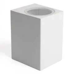 Светильник садово-парковый, 230V GU10, DH050 , белый (на стену) Feron 48326