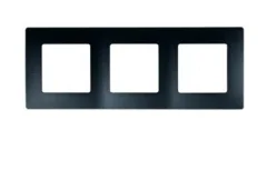 Рамка 3 поста - Etika - антрацит Legrand 672583