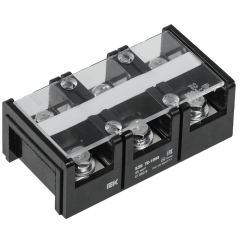 Блок зажимов БЗН ТС-1003 35 мм2 100A 3 пары IEK YZN42-03-035-K02