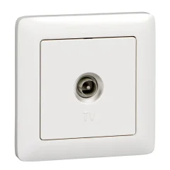 ХИТ С/У РОЗЕТКА телевизионная, БЕЛЫЙ. Россия Systeme Electric RAT-1S3-B