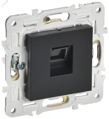 SKANDY Розетка компьютерная RJ45 кат.6 SK-K02Bl черный IEK SK-K10-2-K02