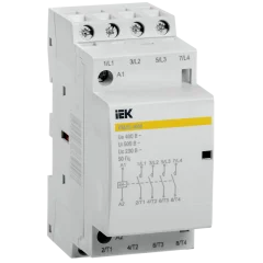 Контактор модульный КМ20-40М AC IEK MKK11-20-40