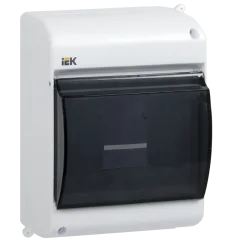 KREPTA 3 Корпус пластиковый КМПн 2/4 IP30 белый IEK MKP42-N-04-30-12