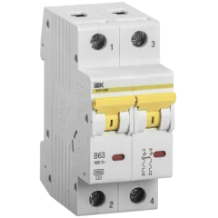 KARAT Авт. выкл. ВА47-60M 2P C 6А 6кА IEK MVA31-2-006-C