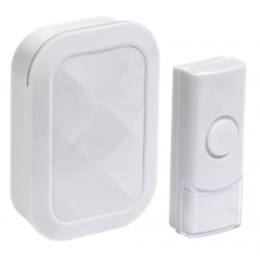 Звонок беспроводной ДЗБ3-36М белый IEK EZD21-03-AAA-K01