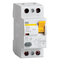 УЗО ВД1-63 2Р 63А 300мА IEK MDV10-2-063-300