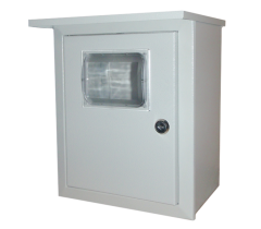 Щит ЩПК 280х230х140 с козырьком №1 стекло IP54 Scan Lights sc-li-280x230x140/1st