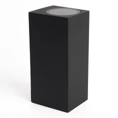 Светильник садово-парковый, 230V 2*GU10, DH051, черный (на стену) Feron 48330