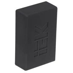 ELECOR Заглушка КМЗ 16х16 черный (4шт/компл) IEK EL-KK10D-Z-016-016-K02