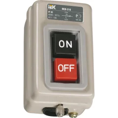 Выключатель ВКИ-211 3Р 6А 230/400В IP40 IEK KVK10-06-3