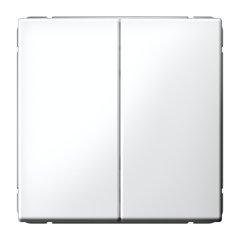 ARTGALLERY 2-клавишный ВЫКЛЮЧАТЕЛЬ КНОПОЧНЫЙ, сх.2, 10А, механизм, БЕЛЫЙ Systeme Electric GAL000117