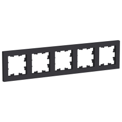 Рамка 5 постов, карбон Systeme Electric ATN001005