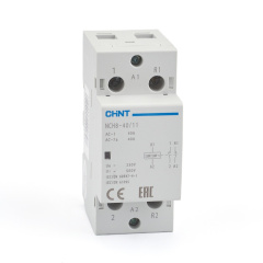 Контактор модульный NCH8-40/11 40А 1НЗ+1НО AC220/230В, 50Гц (R) CHINT 256083