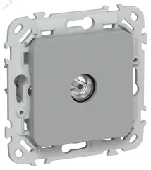 FLITE Розетка TV экранированная проходная тип M РТВм-1-1-2-ФлС серый IEK FI-A13-P-K03