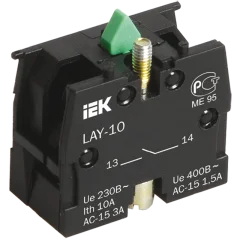 Контактный блок 1з для серии LAY5 IEK BDK21