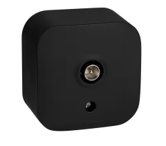 Розетка телевизионная Quteo чёрный матовый Legrand 782478