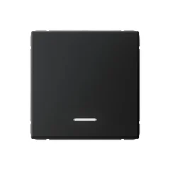 ARTGALLERY 1-клавишный ВЫКЛЮЧАТЕЛЬ с подсветкой, сх.1а, 10АХ, механизм, КАРБОН GAL0 Systeme Electric