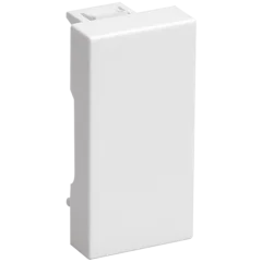 ЗК-00-01-П Заглушка на 1 модуль белая IEK CKK-40D-Z01-K01