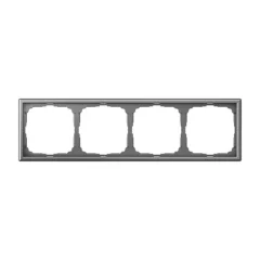 ARTGALLERY 4-постовая РАМКА, универсальная, СТАЛЬ Systeme Electric GAL000904