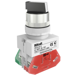 Перекл. на 2 фикс. полож. I-O станд. ручка ПЕ-22 DEKraft 25051DEK