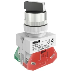 Перекл. на 2 фикс. полож. I-O станд. ручка ПЕ-22 DEKraft 25051DEK