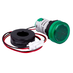 Индикатор значения тока и напряжения зеленый ED16-22AVD 100А PROxima в комплекте с трансформатор EKF