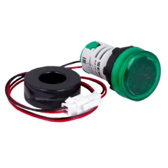 Индикатор значения тока и напряжения зеленый ED16-22AVD 100А PROxima в комплекте с трансформатор EKF