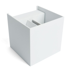 Светильник уличный светодиодный, 2*3W, 450Lm, 4000K, DH012, белый Feron 11871