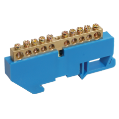 Шина N "ноль" на DIN-изол ШНИ-6х9-24-Д-С IEK YNN10-69-24D-K07