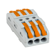 Клемма СМК 222-423 проходная 3 полюса 0,08-4мм2 PROxima EKF plc-smk-423