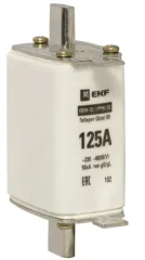 Плавкая вставка ППН-33 160/125А габарит 0 EKF fus-33-0/160/125