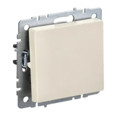 BRITE Выключ. 1-кл. прох. с инд. 10А ВС10-1-7-БрКр беж. IEK BR-V12-1-10-K10