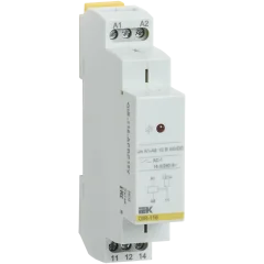 Реле промежут. OIR 1 конт. 16А 12В AC/DC IEK OIR-116-ACDC12V