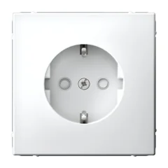 ARTGALLERY РОЗЕТКА с заземлением со шторками, 16А, механизм, быстрозажим. клем., БЕЛЫЙ Systeme Elect