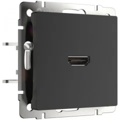 Розетка HDMI (черный матовый) W1186008 Werkel a051601