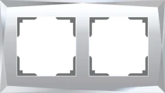 Рамка на 2 поста (зеркальный) Diamant W0021220 Werkel a051015