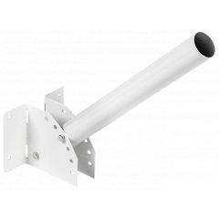 Кронштейн КР-4М D=48 L=500 монтаж. лента рег. угол белый IEK LDKU0D-CR-48-0500-23-K01