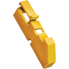 Изолятор DIN желтый IEK yis21